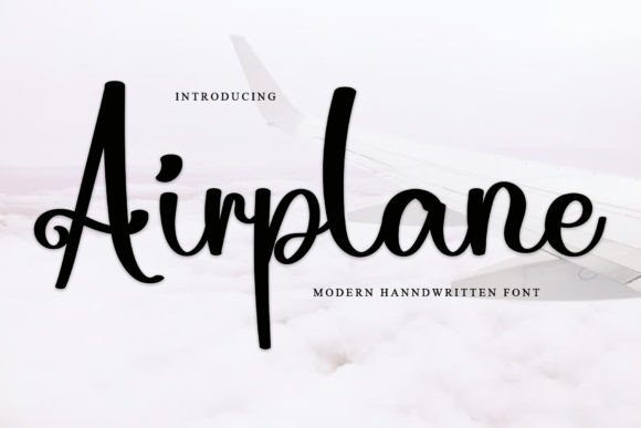 Airplane: A Festive Typeface for Holiday Creativity