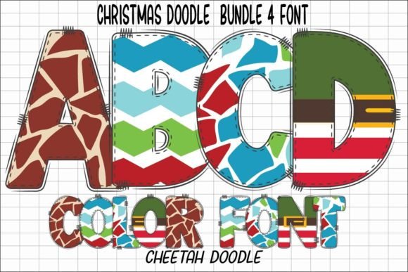 Christmas Doodle: A Festive and Versatile Decorative Font for All Your Holiday Projects