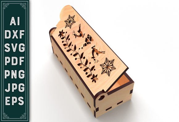 Christmas Gift Box Laser Cut Svg: A Creative Solution for Customized Gifting