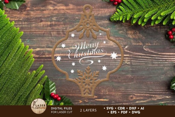 CHRISTMAS ORNAMENT Multilayer Decoration: A Festive Craft Project for All Skill Levels