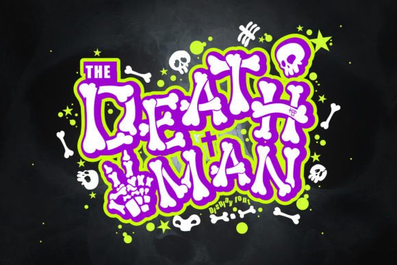 Death Man: A Halloween Font That Brings the Spooky Vibes