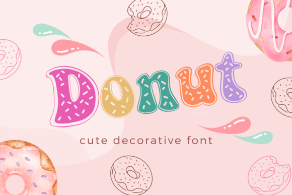 Donut: A Sweet and Stylish Font
