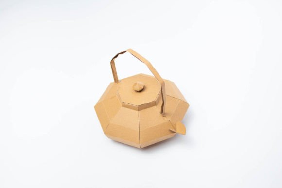 Elegant 3D Teapot