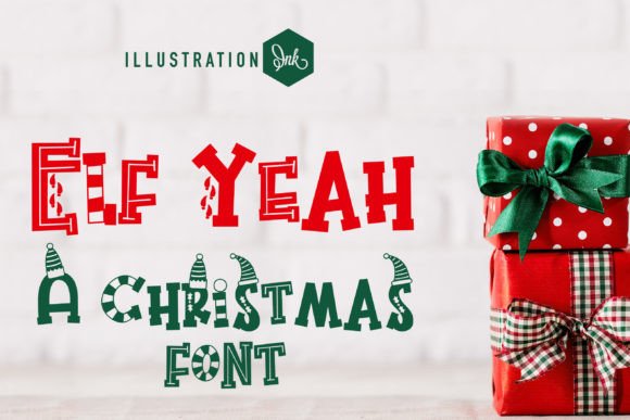 Elf Yeah: A Hand-Crafted Font with Holiday Spirit