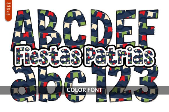 Fiestas Patrias: A Festive Font for Mexican Independence