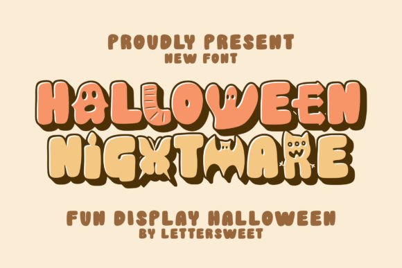 Halloween Nightmare: A Spooky Font for Creative Expression