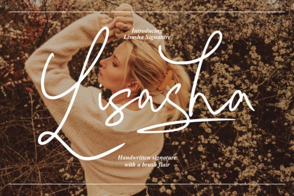 Lisasha: Elegant Handmade Font
