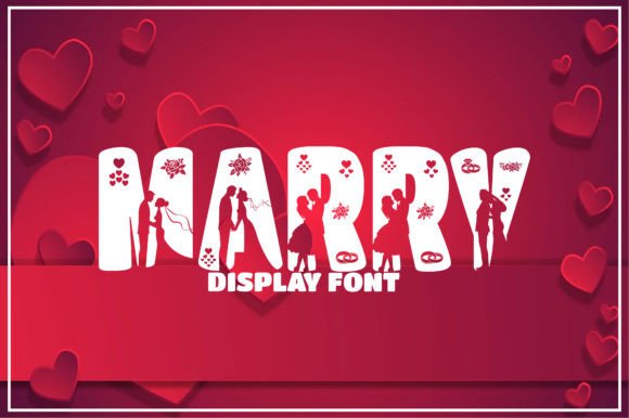Marry: A Romantic Font for Memorable Designs