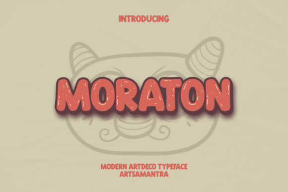Moraton: A Cheerful, Handwritten Display Font