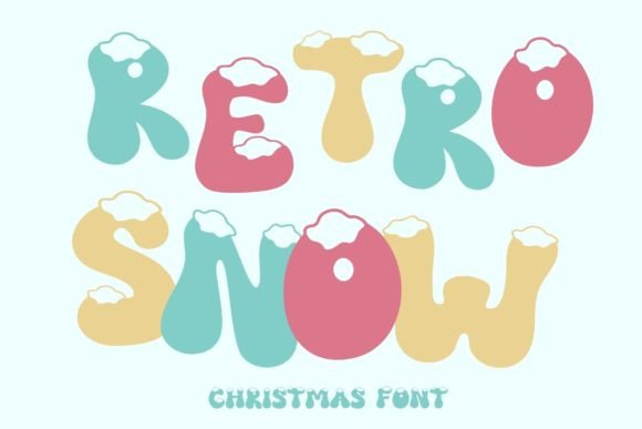 Retro Snow: A Playful Touch for Modern Design