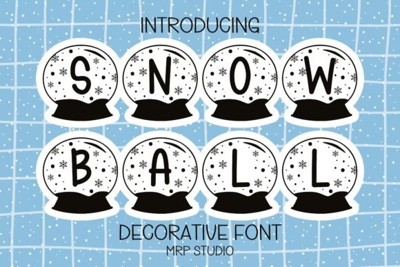 Snowball: Adorable Font for Creative Projects