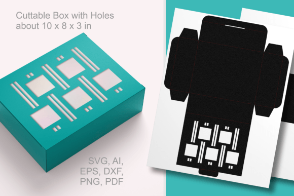 Squares N Stripes Patterned Favor Box: A Creative Packaging Solution