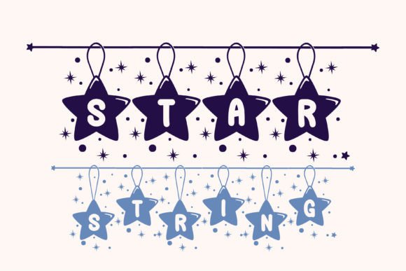Star String: A Versatile and Adorable Font for Creative Projects