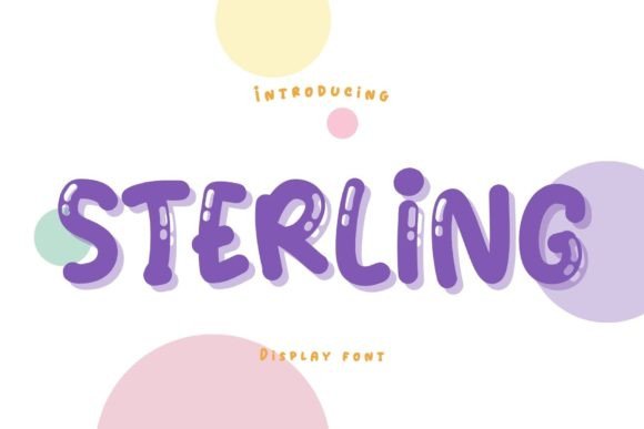 Sterling: A Playful Font for Creative Projects
