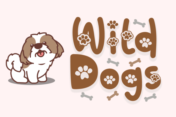 Wild Dogs Font: A Playful Touch for Your Designs