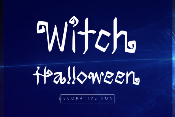 Witch Halloween: A Creative Font for Halloween-Themed Projects